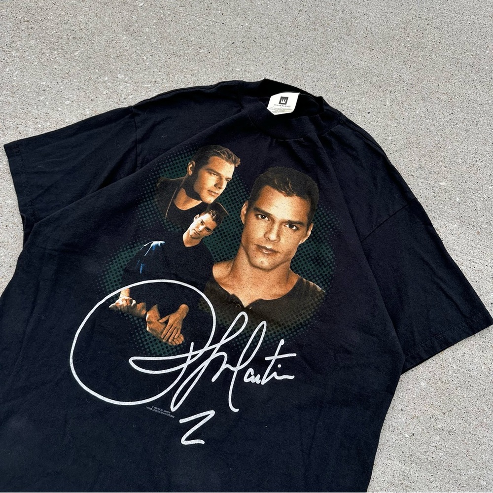 Vintage 1999 Ricky Martin Winterland Band Tee